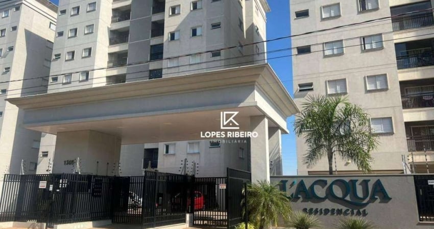 Apartamento com 3 dormitórios para alugar, 68 m² por R$ 2.810,00/mês - Residencial Dona Margarida - Santa Bárbara D'Oeste/SP