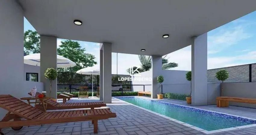 Apartamento com 2 dormitórios à venda, 54 m² por R$ 286.000 - Vila Siqueira Campos - Santa Bárbara D'Oeste/SP