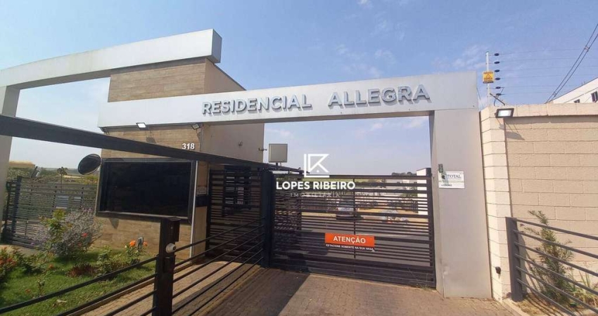 Apartamento com 2 dormitórios à venda, 50 m² por R$ 175.000 - Jardim Vista Alegre - Santa Bárbara D'Oeste/SP