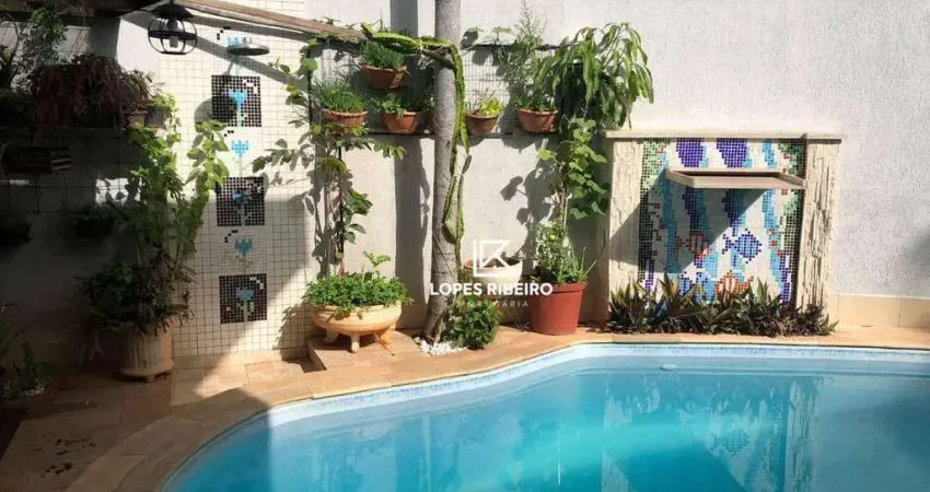 Casa com 3 dormitórios para alugar, 250 m² por r$ 5.000,00/mês - jardim souza queiroz - santa bárbara d'oeste/sp