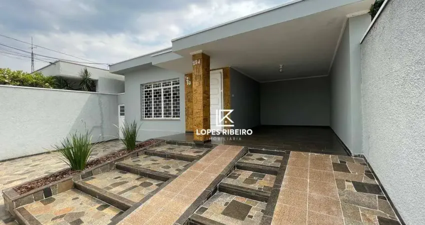 Casa com 3 dormitórios para alugar, 297 m² por r$ 3.570,00/mês - vila santa catarina - americana/sp