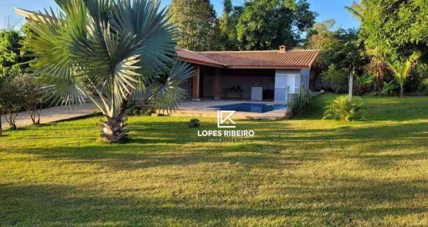 Chácara com 2 dormitórios à venda, 1020 m² por r$ 690.000 - vale da cigarra - santa bárbara d'oeste/sp