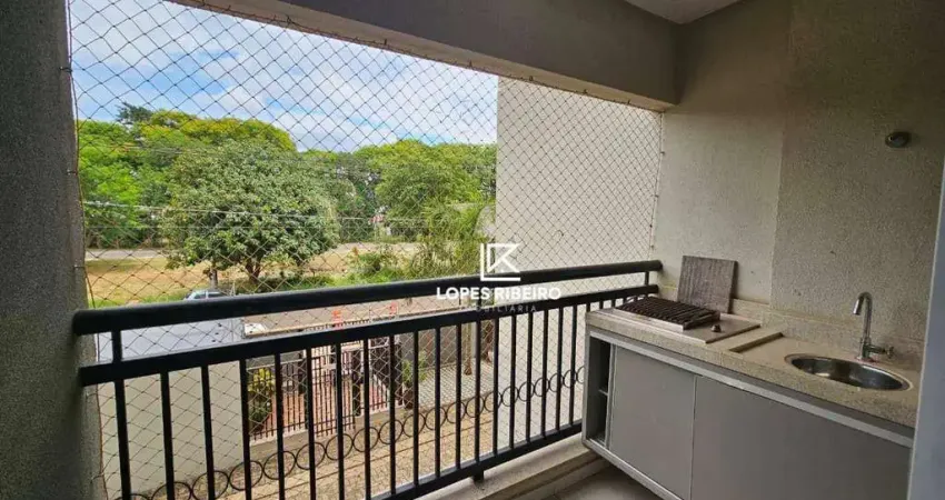 Apartamento com 3 dormitórios para alugar, 68 m² por r$ 2.810,00/mês - residencial dona margarida - santa bárbara d'oeste/sp
