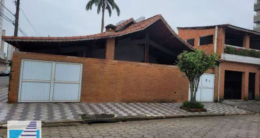Casa com 3 dormitórios à venda, 200 m² por R$ 520.000 - Aviação - Praia Grande/SP