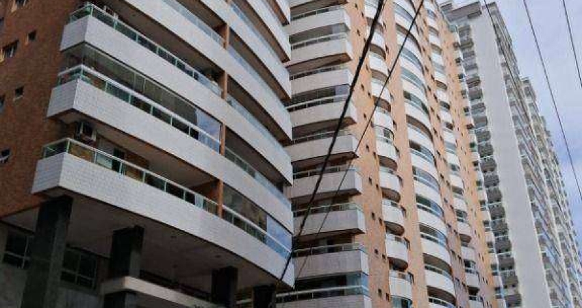 Apartamento com 1 dormitório à venda, lazer completo, 51 m² por R$ 380.000 - Canto do Forte - Praia Grande/SP