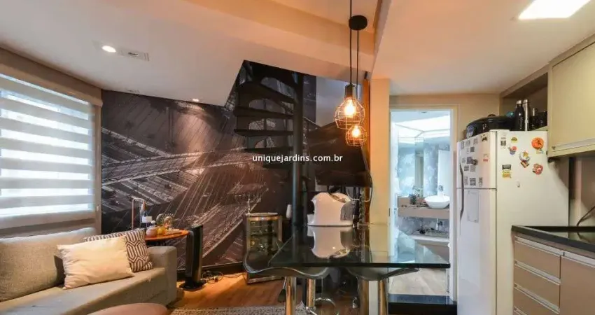 Apartamento com 1 quarto à venda na Rua Gararu, Vila Nova Conceição, São Paulo