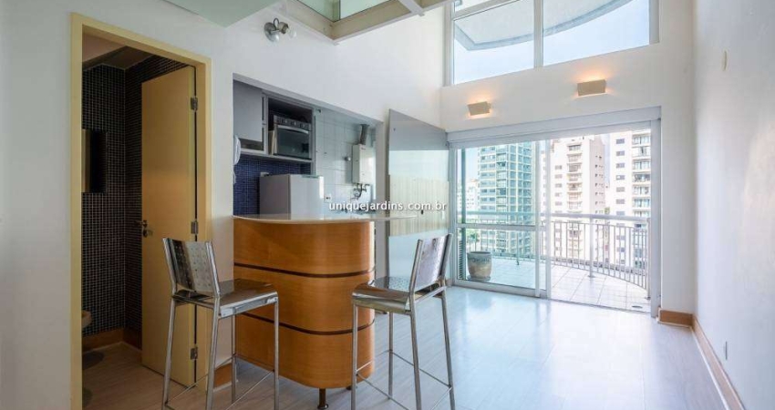 Vila Nova Conceição: 1 Suíte | 1 Vaga | 55 m² úteis