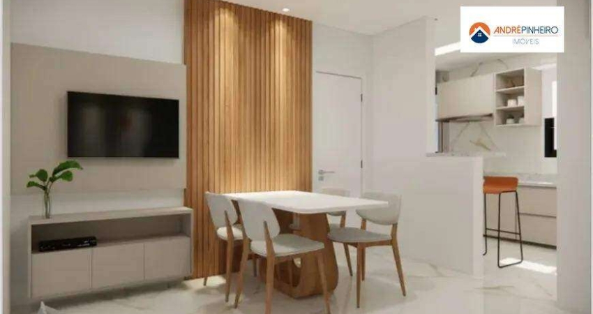 Apartamento com 02 quartos sendo 01 com suite a venda, 39,85M² no valor de R$ 329.000,00 no bairro Santa Monica