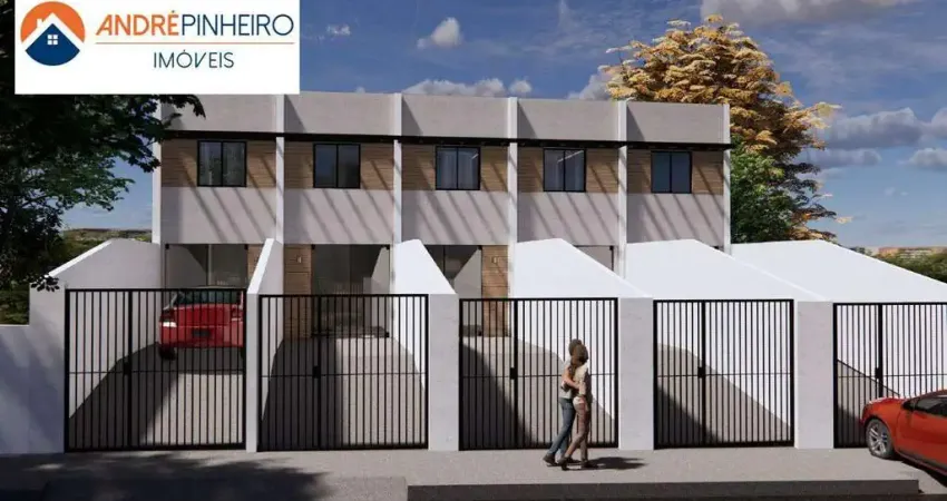 Casa duplex com entrada independente com 02 quartos sendo 02 com suite, 67,17m² no valor de 450.000,00 no bairro Santa Monica