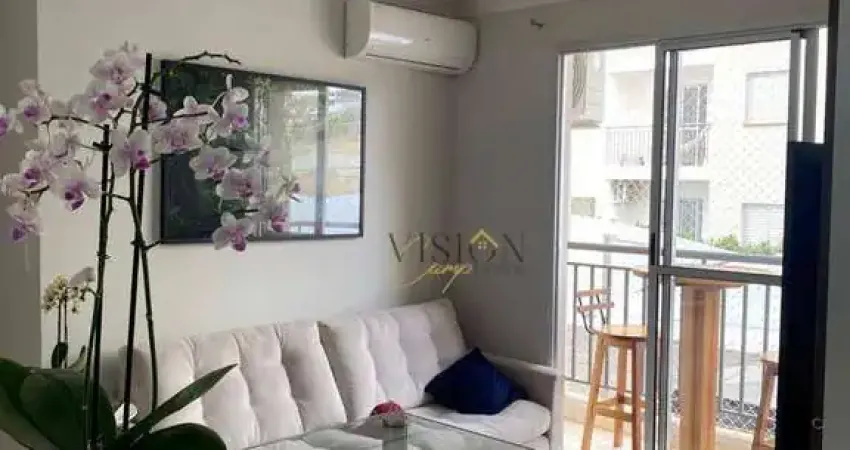 Apartamento com 2 dormitórios à venda, 55 m² por r$ 430.000,00 - jardim myrian moreira da costa - campinas/sp