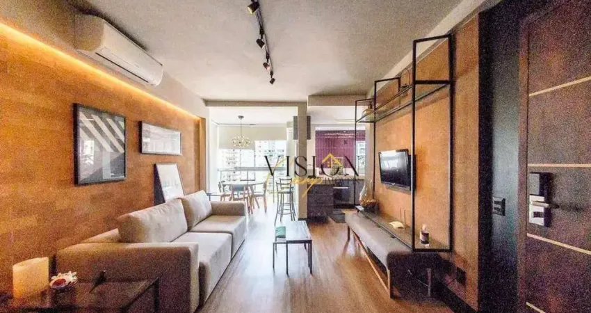 Apartamento com 1 dormitório à venda, 51 m² por R$ 720.000 - Cambuí - Campinas/SP