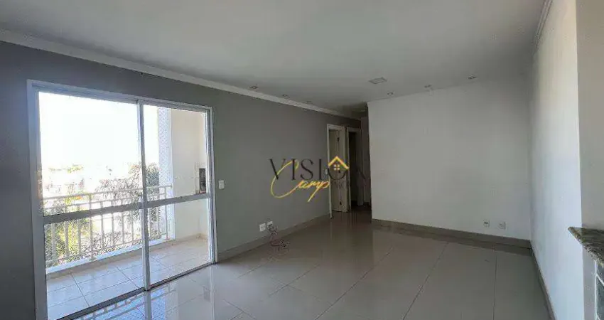 Apartamento com 3 dormitórios para alugar, 58 m² por r$ 4.663,00/mês - jardim america - paulínia/sp
