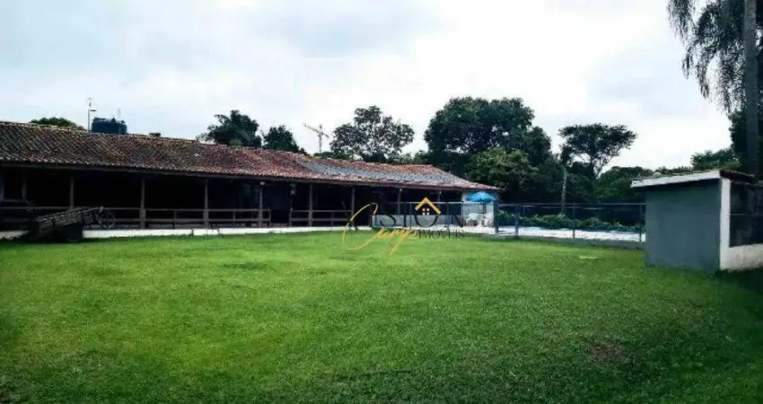 Chácara com 2 dormitórios à venda, 5200 m² por r$ 2.500.000 - residencial fazenda lagoa - campinas/sp