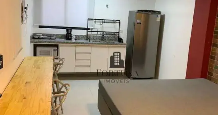 Kitnet com 1 dormitório para alugar, 21 m² por r$ 2.000,00/mês - mirandópolis - são paulo/sp