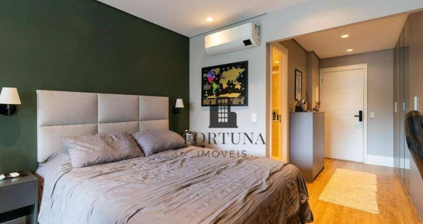 Apartamento Studio com 1 dormitório à venda, 33 m² por R$ 499.000 - Mirandópolis - São Paulo/SP