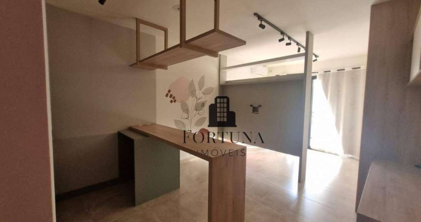 Apartamento com 1 dormitório, 33 m² - venda por R$ 430.000,00 ou aluguel por R$ 3.183,18/mês - Mirandópolis - São Paulo/SP
