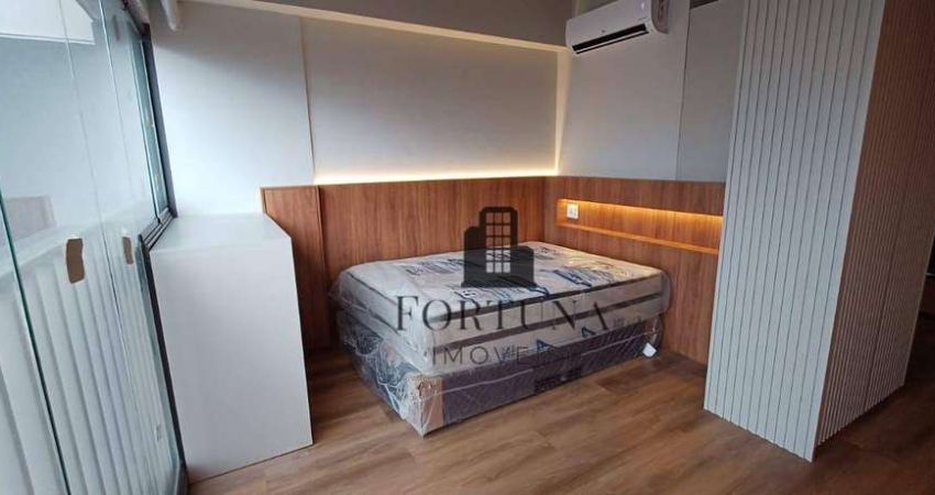 Apartamento Studio com 1 dormitório, 26 m² - venda por R$ 465.000 ou aluguel por R$ 3.780/mês - Vila Clementino - São Paulo/SP
