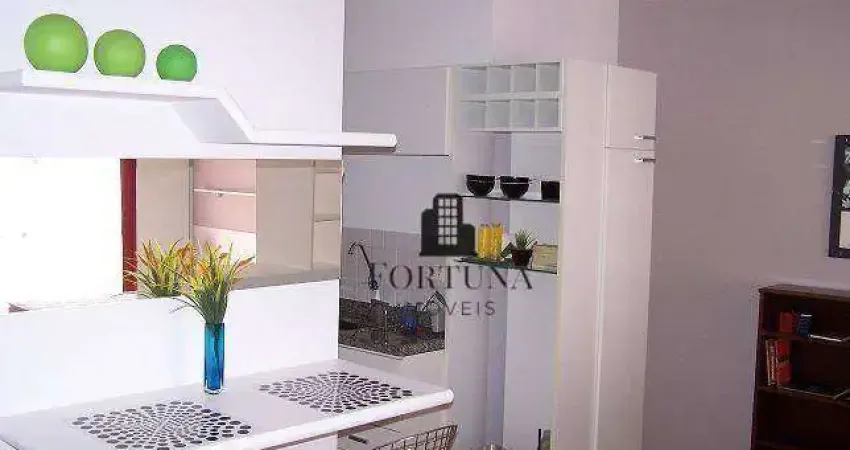 Apartamento com 1 dormitório à venda, 36 m² por r$ 460.000,00 - mirandópolis - são paulo/sp