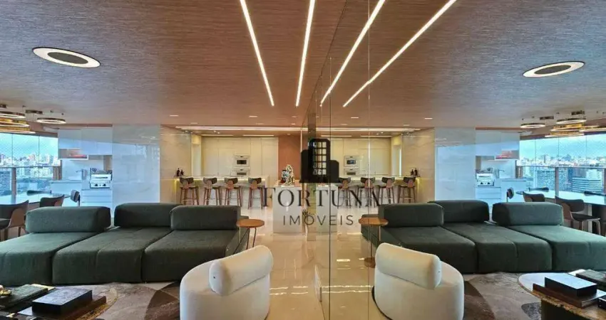 Apartamento com 3 dormitórios à venda, 147 m² por r$ 3.700.000,00 - campo belo - são paulo/sp