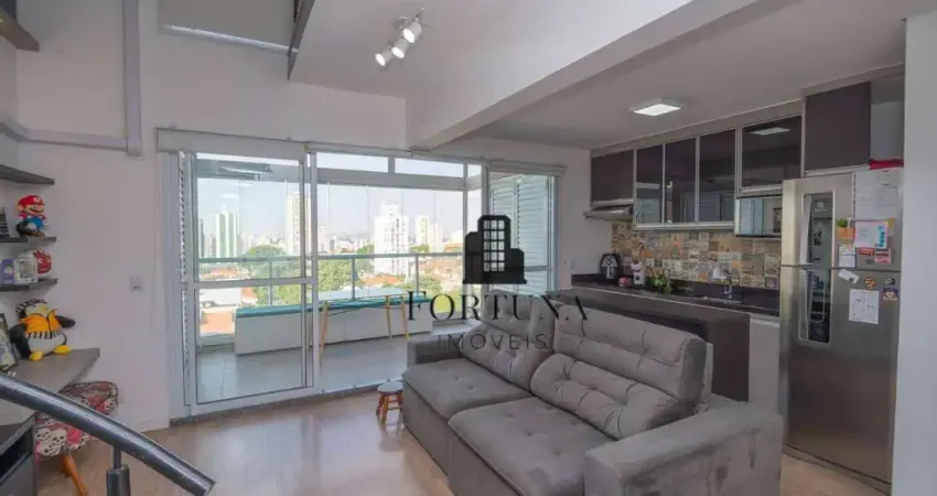 Apartamento duplex com 1 dormitório à venda, 65 m² por r$ 770.000 - ipiranga - são paulo/sp