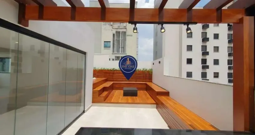 Cobertura duplex na vila olimpia à venda 3 dormitórios sendo 1 suíte, 3 vagas, 170m², vila olímpia, são paulo - sp