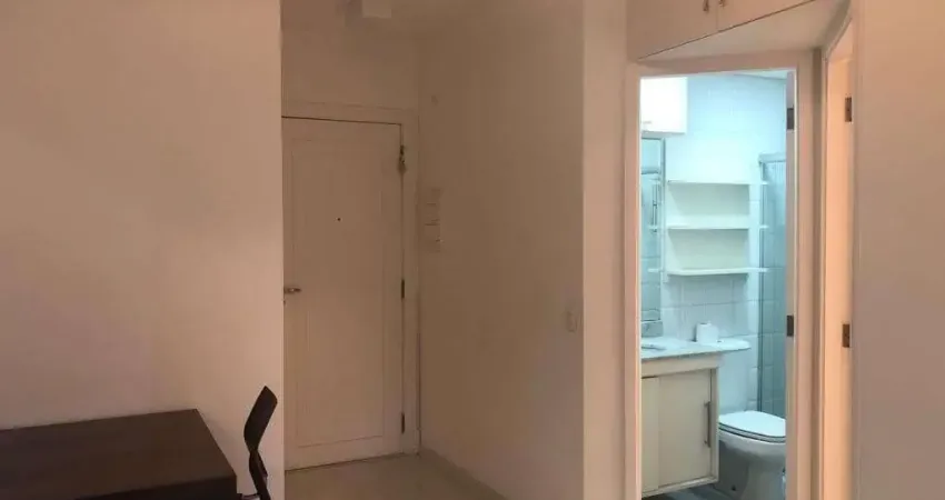 Apartamento mobiliado de 1 dormitório com lazer completo localizado na rua coronel artur de paula ferreira - vila nova conceição