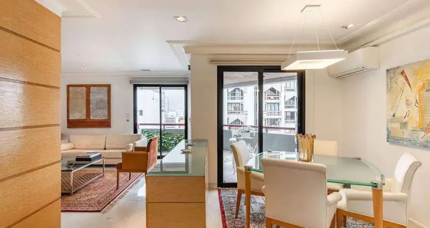 Apartamento alto padrão de 116m² à venda, localizado em Alameda dos Anapurus, Moema
