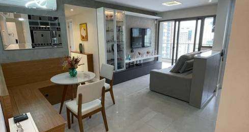 Apartamento de 71m² à venda, Indianópolis, São Paulo, SP Mobiliado com 2 dormitórios sendo 1 suíte,