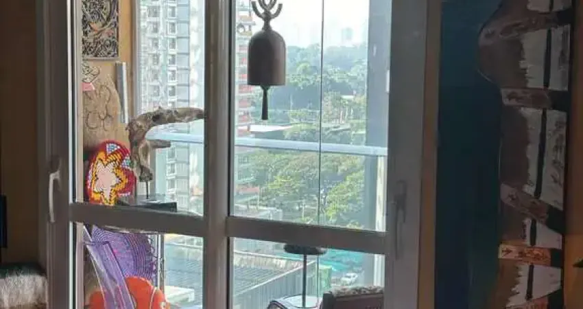 Apartamento de 47m² à venda, Indianópolis, São Paulo, SP Mobiliado com 1 dormitório, 1 banheiro, se