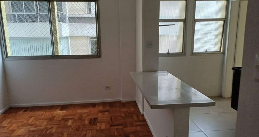 Apartamento à venda, Higienópolis, São Paulo, SP com 1 Dormitório, 1 Banheiro, Sala de estar integr
