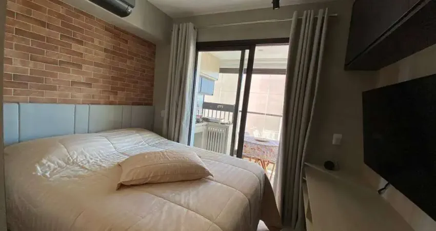 Apartamento studio mobiliado de 25m² para locação, vila mariana, são paulo, sp. com 1 dormitório, cozinha, banheiro.