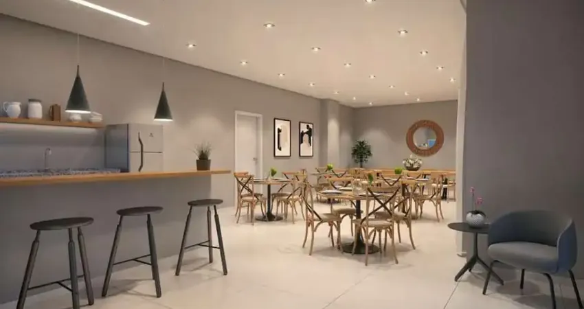 Apartamento novo e mobiliado de 35m² para locação, vila nair, são paulo, sp. com 1 dormitório, sala, sacada, 1 vaga de garagem.