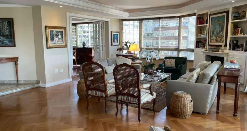 Apartamento de 370m² com terraço para locação e venda, Real Parque, São Paulo, SP. com 4 Suítes com