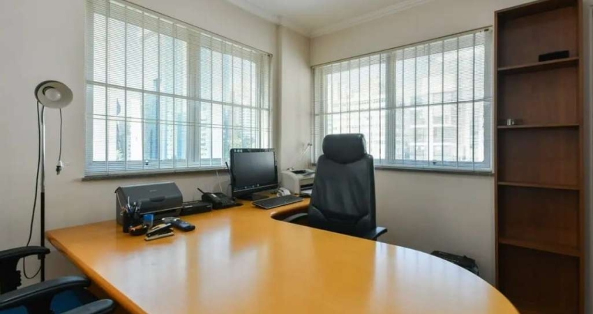 Conjunto comercial MOBILIADO, 31m², à venda, Cerqueira César, São Paulo, SP