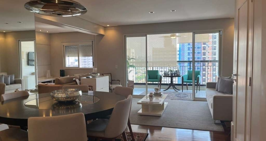 Apartamento à venda, 1 dormitório, 1 Suíte, 110m2, Closet, Sala ampliada, Varanda, 2 vagas, Brookli