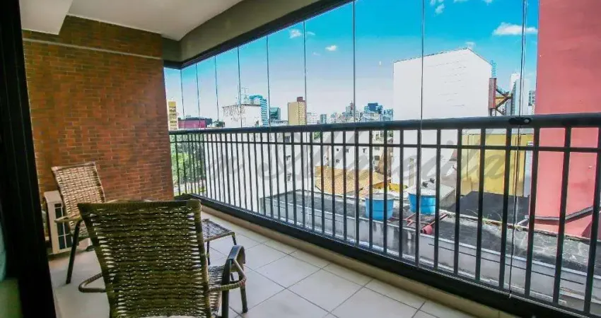 Apartamento para locação 1 Dormitorio 1 Vaga Mobiliado 42m2, Bela Vista, São Paulo, SP