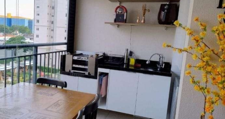 Apartamento à venda, Cambuci, 2 dormitórios , 1 suíte , 73m² com lazer  completo