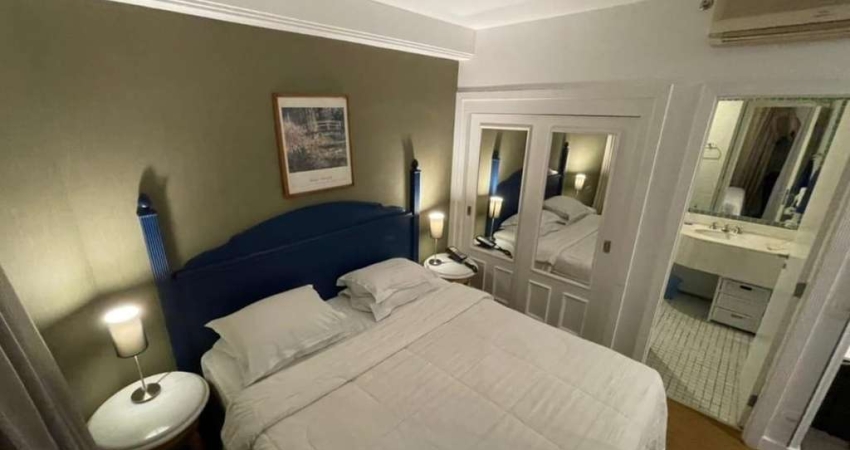 Flat com 1 quarto à venda na Avenida Jandira, 501, Indianópolis, São Paulo