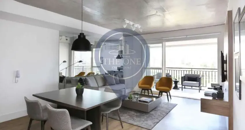 Apartamento para locação na cidade monções, são paulo-sp: 1 quarto, 2 salas, 1 banheiro, 1 vaga de garagem, 70m²