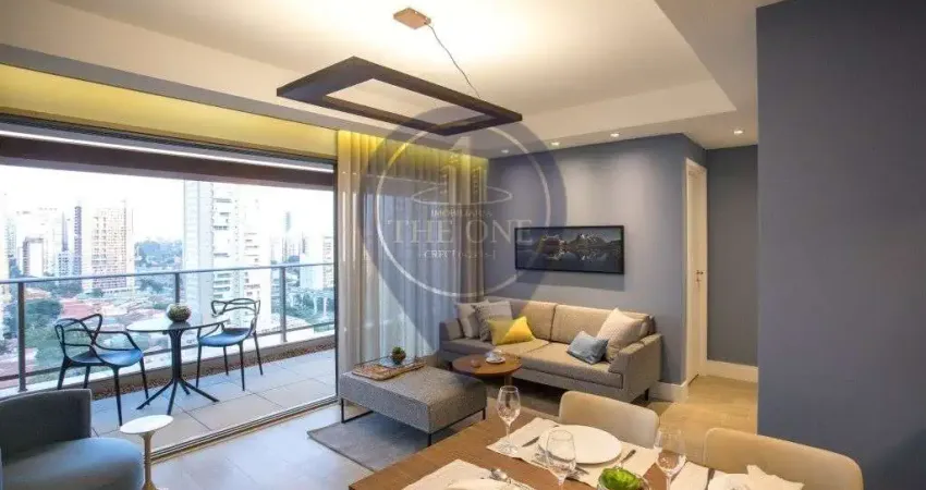 Imperdível: apartamento para locação no brooklin paulista, são paulo-sp - 2 quartos, 2 salas, 3 banheiros, 81,00 m² de área