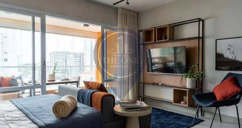 Alugue já seu studio no campo belo, são paulo! 1 quarto, 1 banheiro, 1 vaga e 48m² de conforto e praticidade. agende sua visita agora!