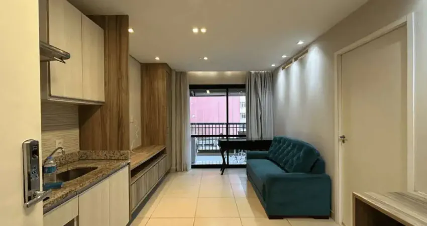 Studio de luxo para locação na bela vista, são paulo-sp: 1 quarto, 1 sala, 1 banheiro, vaga de garagem e 42m² de área.