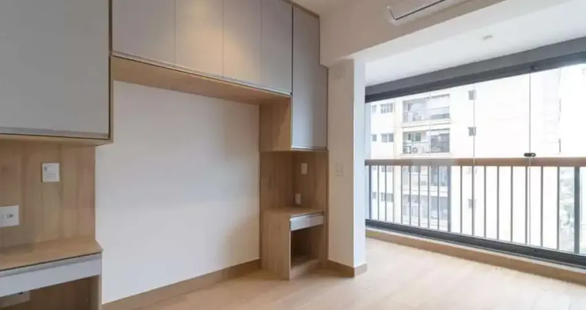 Studio à venda, com 1 dormitorio, 25m², mobiliado, localizado no brooklin paulista, são paulo, sp