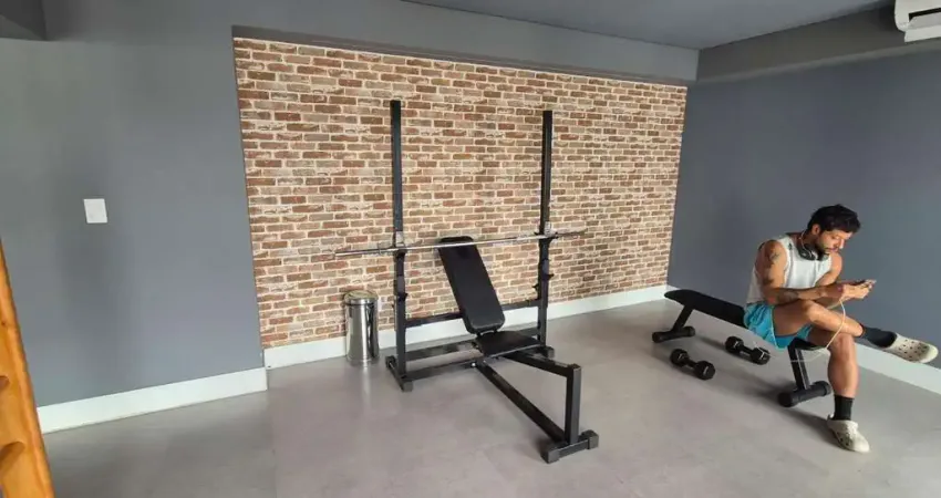 Apartamento para locação, mobiliado, 2 dormitorios, 1 suite, 1 vaga e 39m², localizado na vila pompéia, são paulo, sp