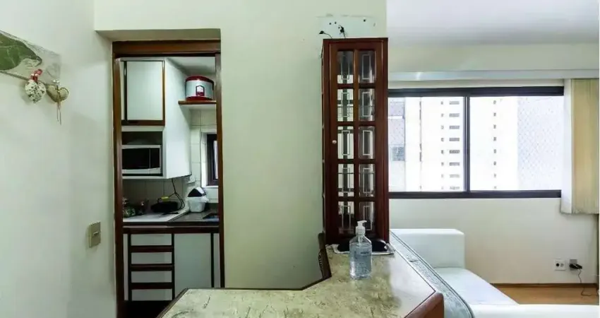 Apartamento à venda,1 dormitorio, 1 vaga e 37m2 localizado na   indianópolis, são paulo, sp
