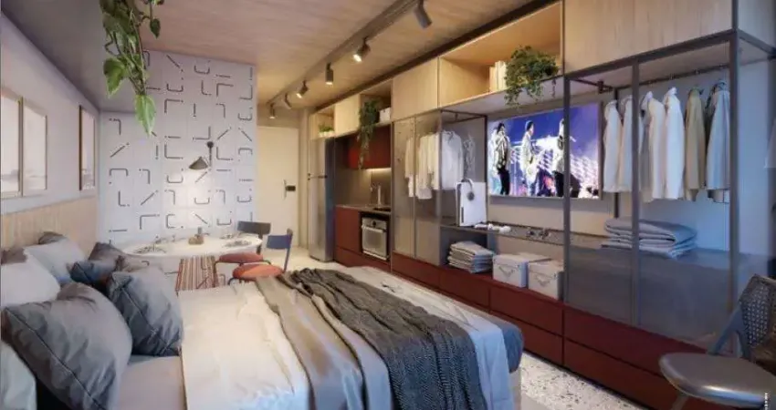 Apartamento à venda, com 1 dormitorio sem vaga 25,53m2, vila olímpia, são paulo, sp