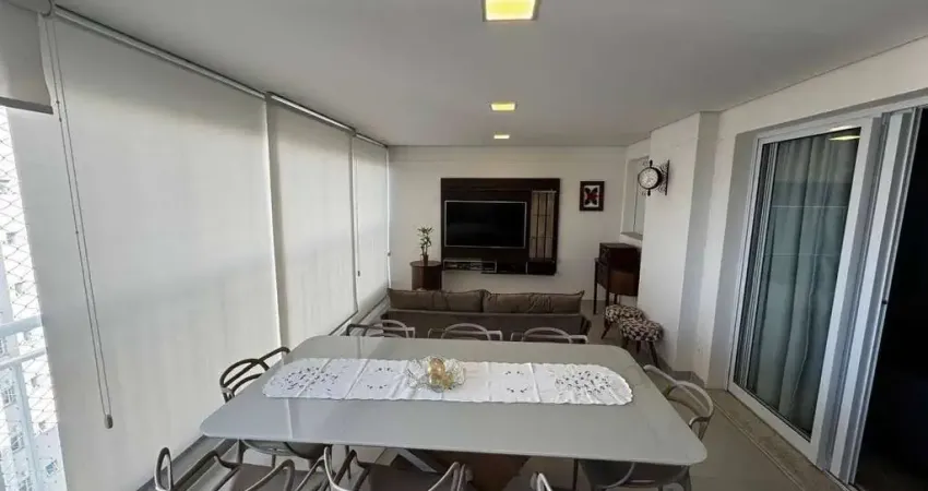 Apartamento à venda, mobiliado, com 3 dormitorios, 3 suites, 3 vagas e 136m², localizado na vila anastácio, são paulo, sp