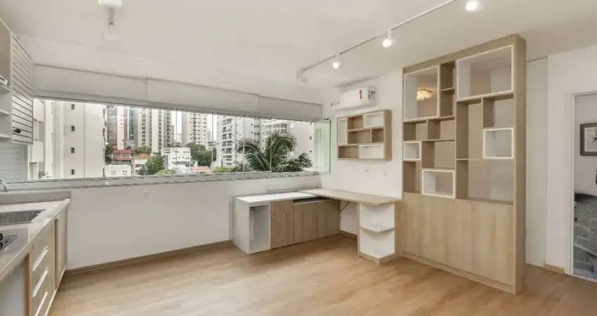 Apartamento de 37m² à venda, saúde, são paulo, sp. com 1 dormitório, sala ampla com sacada, ar-condicionado, 1 vaga de garagem.