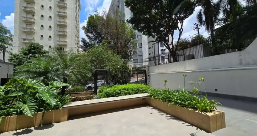 Apartamento de 120m² para locação, cerqueira césar, são paulo, sp. com 2 dormitórios, sendo 1 suíte máster,  2 vagas de garagem.