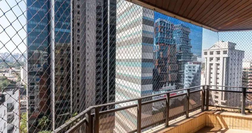 Apartamento de luxo para locação no itaim bibi em são paulo-sp: 3 quartos, 1 suíte, 2 salas, 3 banheiros, 3 vagas e 240m².